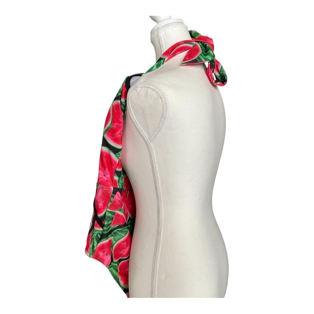 Watermelon Print One-Piece Swimsuit - Picture 4 of 5
